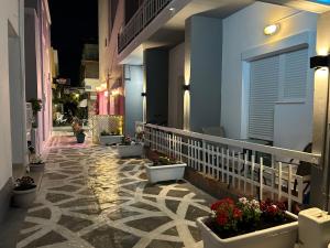 Balkón nebo terasa v ubytování Lefteris Apartment