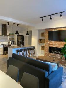 Kuchyň nebo kuchyňský kout v ubytování Bromont Lodge 871 Shefford suite 205