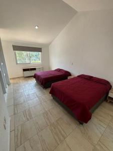 Postel nebo postele na pokoji v ubytování Casa Palomo, Ixtapa Zihuatanejo