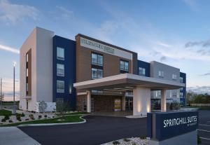 TroyにあるSpringHill Suites by Marriot Troy Daytonの病院棟の表示