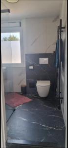 Phòng tắm tại Garden, Jacuzzi, bbq, city centre, 2 bedrooms