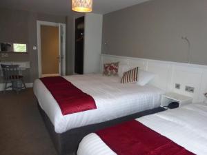 Voodi või voodid majutusasutuse Ryan's Hotel toas