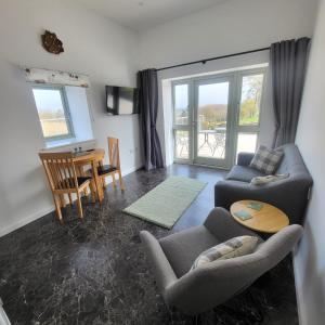 Et opholdsområde på Stapehead Farm