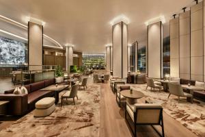 Posezení v ubytování JW Marriott Auckland