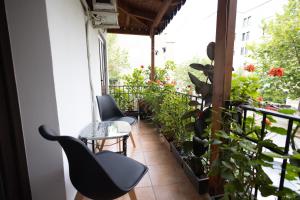 Balkón nebo terasa v ubytování Apartment KLER-Elegant Stay Ali Demi