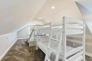 Voodi või voodid majutusasutuse Banks Cottage ---30708 Whites Neck Rd toas