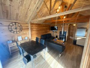 Kuchyň nebo kuchyňský kout v ubytování Chalet Echo des Montagnes