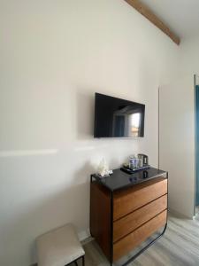 Kuchyň nebo kuchyňský kout v ubytování O Bain Soleil