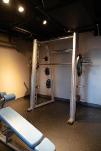 Fitness centrum a/nebo fitness zařízení v ubytování Hotel Blackfoot