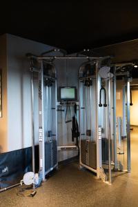 Fitness centrum a/nebo fitness zařízení v ubytování Hotel Blackfoot