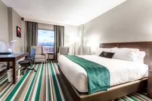 Postel nebo postele na pokoji v ubytování Hotel Blackfoot