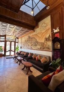 Posezení v ubytování Hotel Mabey Cusco