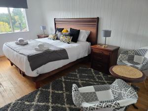 Postel nebo postele na pokoji v ubytování Santa Rosa Hotel boutique