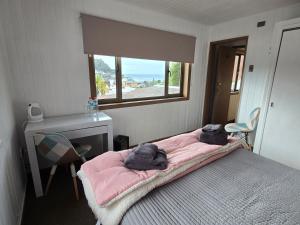 Postel nebo postele na pokoji v ubytování Santa Rosa Hotel boutique