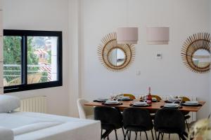 Katil atau katil-katil dalam bilik di Chalet with sea view in Alicante