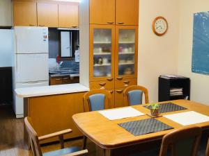 Kuchyň nebo kuchyňský kout v ubytování Guesthouse IKETA