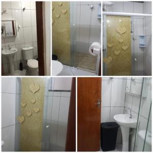 Un baño de Apê no Recanto do Vovô