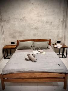 Ένα ή περισσότερα κρεβάτια σε δωμάτιο στο Mori2Loft