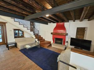 Posezení v ubytování Elegant House in the Heart of Udine