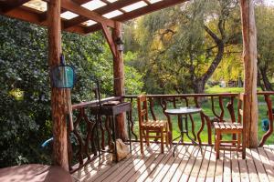 Vườn quanh Cabaña El Colibrí Tinajas Borderío