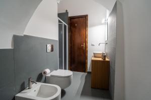 Koupelna v ubytování Casa Scala
