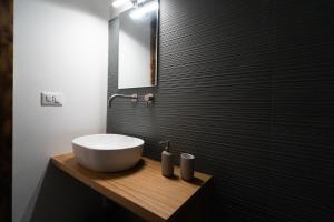 Koupelna v ubytování Casa Scala