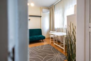 Et opholdsområde på 1Bed Flat Central Bucharest