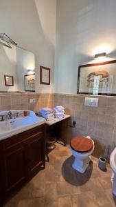 Koupelna v ubytování B&B COLdiFIORE