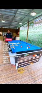 Biliár nebo kulečník v ubytování Villa restu adel