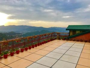 山景或在酒店看到的山景