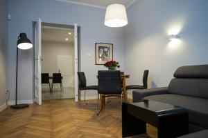 Posezení v ubytování apartament PAULOVE