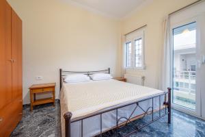 Un pat sau paturi într-o cameră la Centrale