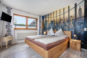 Postel nebo postele na pokoji v ubytování Ferienwohnung-4you