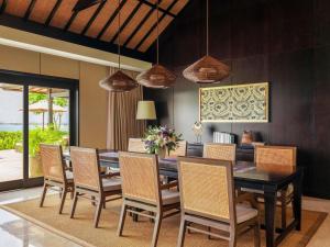 Posezení v ubytování Raffles Bali