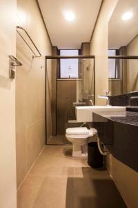 Vonios kambarys apgyvendinimo įstaigoje Hotel Grand Barão