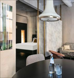 A bed or beds in a room at Numa Florence Palazzo Moro