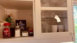 Kuchyňa alebo kuchynka v ubytovaní Strigonia Apartman
