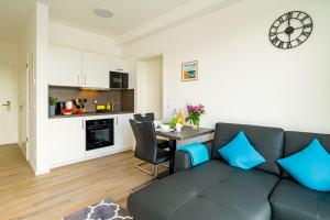 Nhà bếp/bếp nhỏ tại City4Living Boardinghaus Bad Nauheim