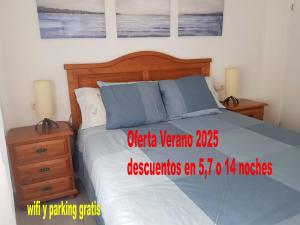 Posteľ alebo postele v izbe v ubytovaní Hervas Centro Apartamento IDEAL FAMILIAS 6 adultos y 2 niños-