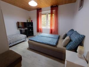 Posezení v ubytování Mia Cottage