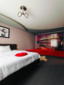 Postel nebo postele na pokoji v ubytování CosHOME - apartament
