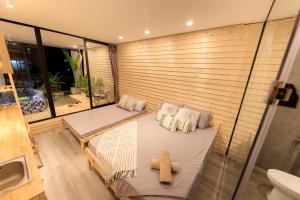 Koupelna v ubytování Hanoi Heritage Hideaway- Homestay CHẤT - Private Self-check-in