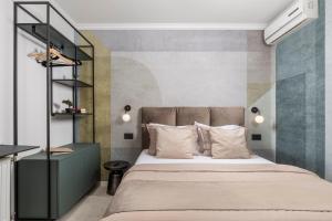 Posteľ alebo postele v izbe v ubytovaní Apartments Villa Chiara Opatija + 37 fotografií