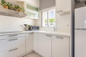 Dapur atau dapur kecil di Apartamento Bohemia