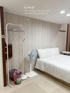 Letto o letti in una camera di 礁溪輕旅