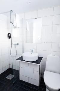 Koupelna v ubytování Camp Ripan