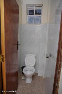 Koupelna v ubytování HARVIK BnB'S