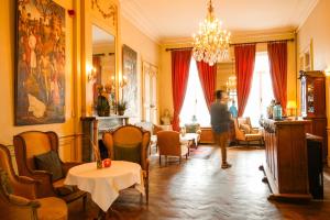 Posezení v ubytování Martin's Relais