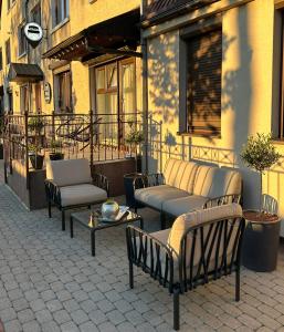 Et opholdsområde på ASTOS Vila in Palanga