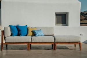 Posezení v ubytování Athera Suites Mykonos